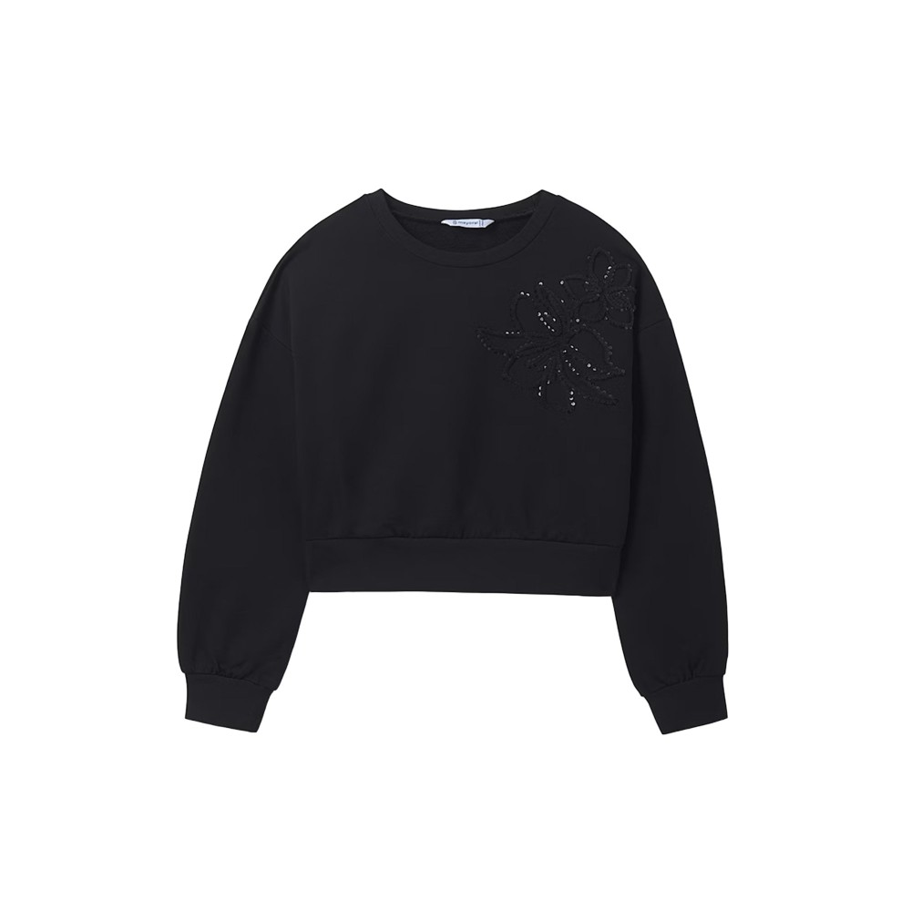 MAYORAL Felpa nera con...