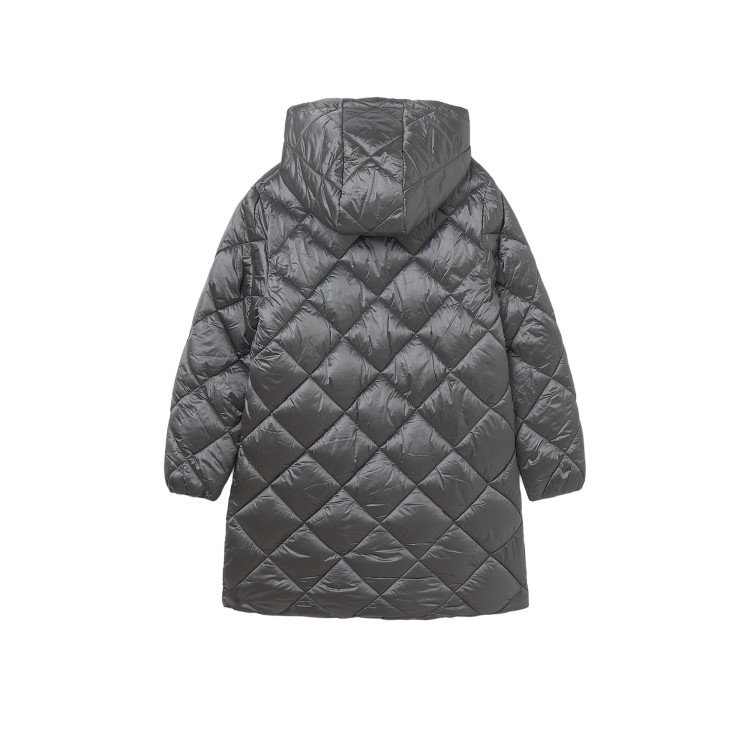 MAYORAL Giubbotto grigio lungo trapuntato bambina