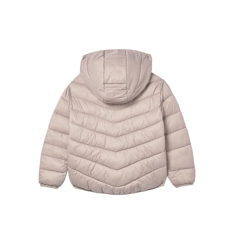 MAYORAL Giubbotto tortora trapuntato bambina