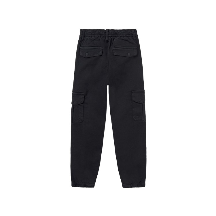 MAYORAL Pantalone cargo nero bambino