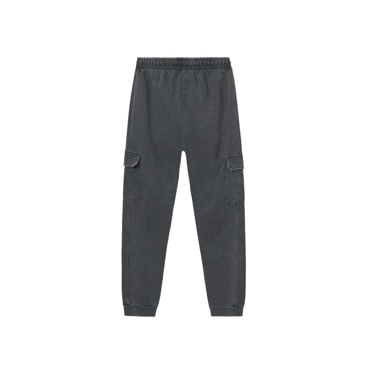 MAYORAL Pantalone sportivo cargo nero slavato bambino