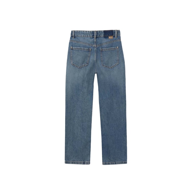 MAYORAL Jeans regular in denim slavato bambina