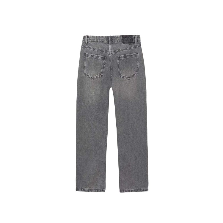 MAYORAL Jeans regular in denim grigio bambina