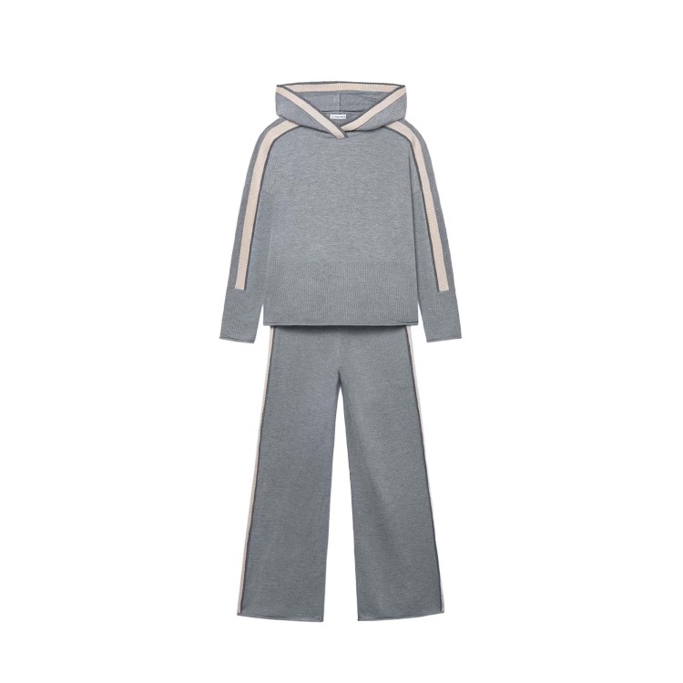 MAYORAL Completo grigio pantalone e maglione bambina