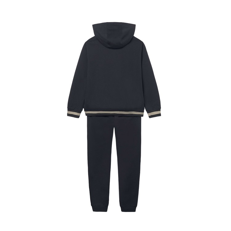 MAYORAL Tuta nera con contrasti bambino
