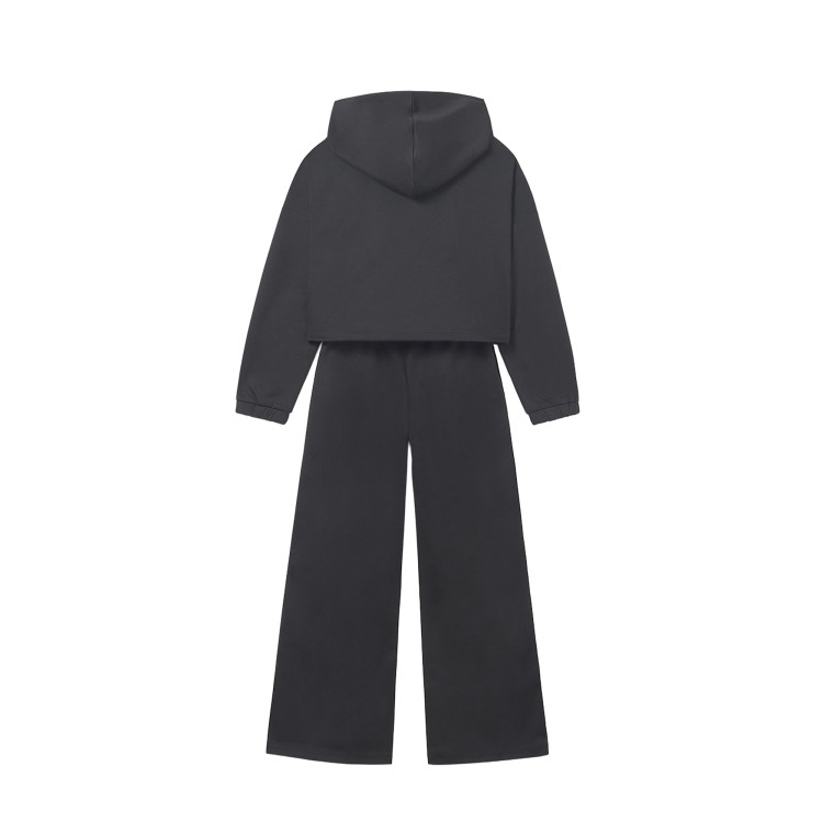 MAYORAL Tuta nera con dettagli panna bambina