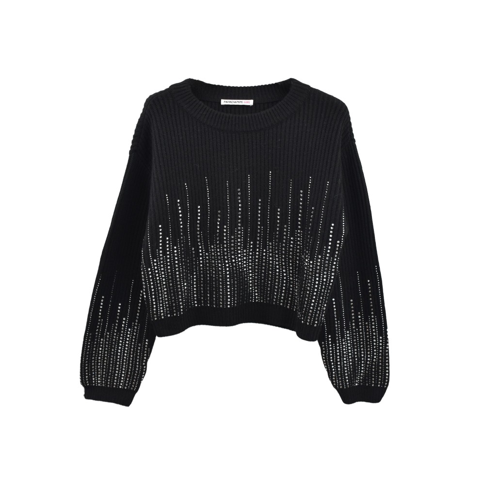 PATRIZIA PEPE Maglione nero...