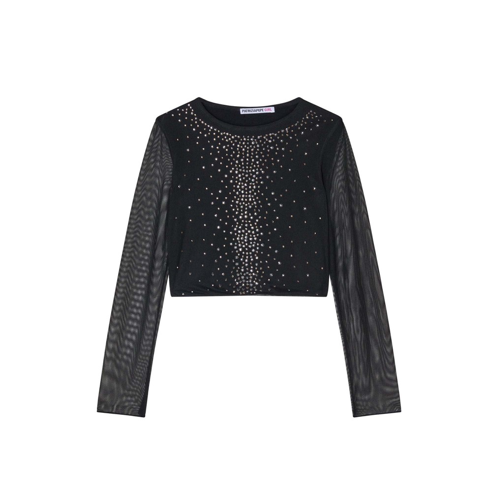 PATRIZIA PEPE T-shirt nera...