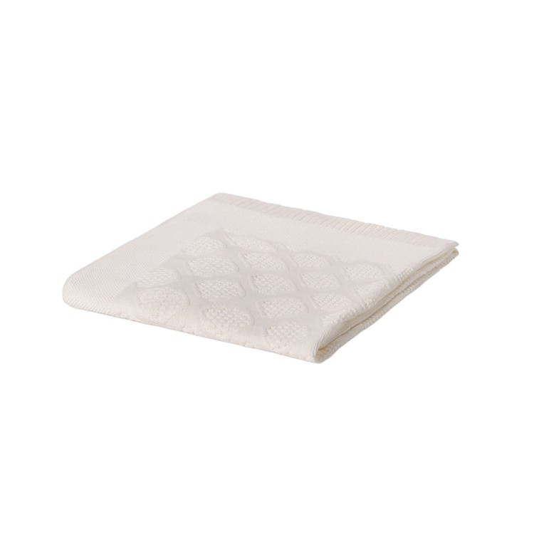 MAYORAL NEWBORN Copertina panna in cotone neonati