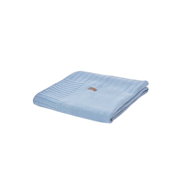 MAYORAL NEWBORN Copertina celeste in cotone neonato