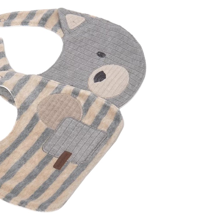 MAYORAL NEWBORN Set 2 bavette beige neonati