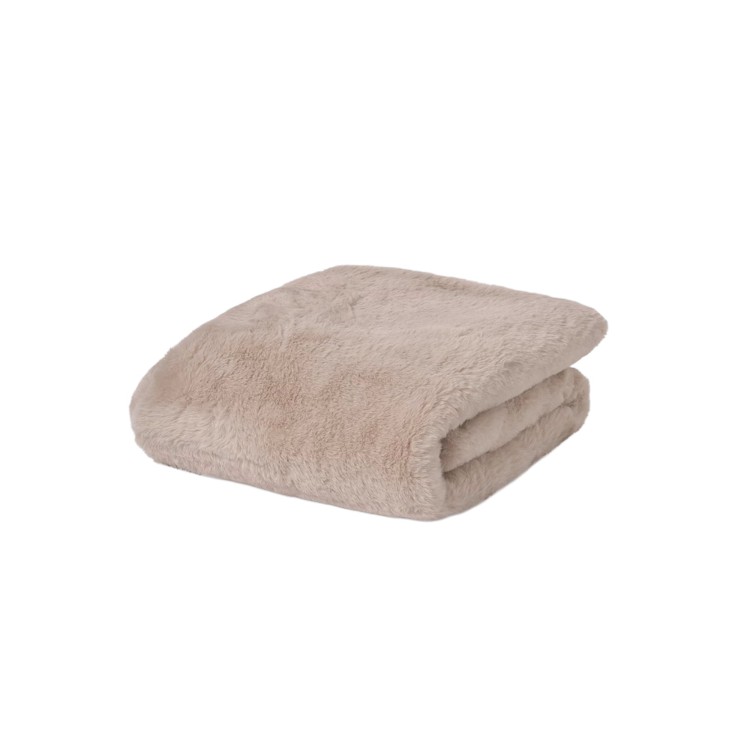 MAYORAL NEWBORN Copertina beige pelo pompon neonati