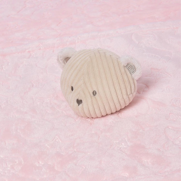 MAYORAL NEWBORN Set copertina e doudou rosa neonata