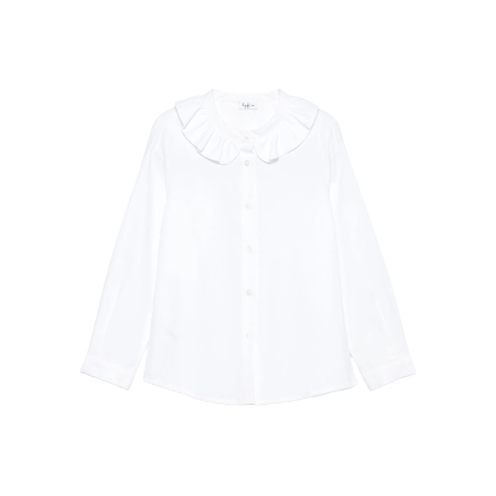 IL GUFO Camicia bianca con...
