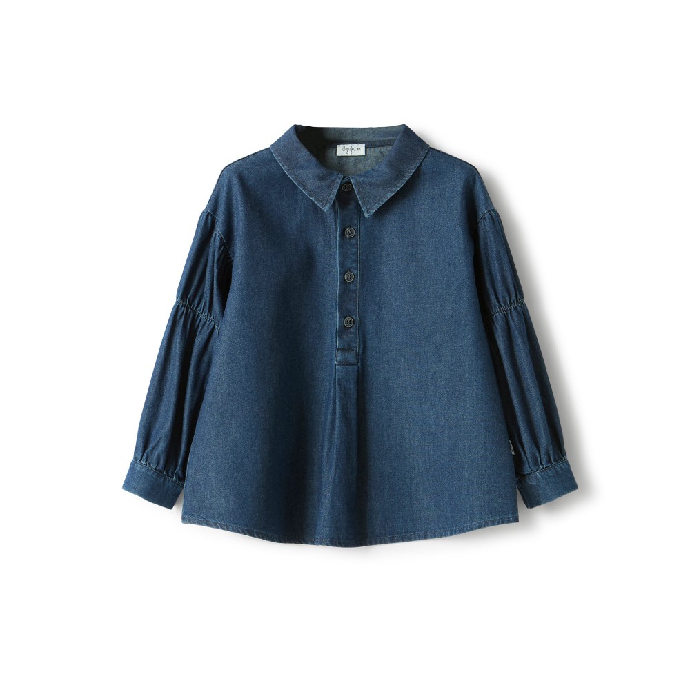 IL GUFO Camicia in denim...