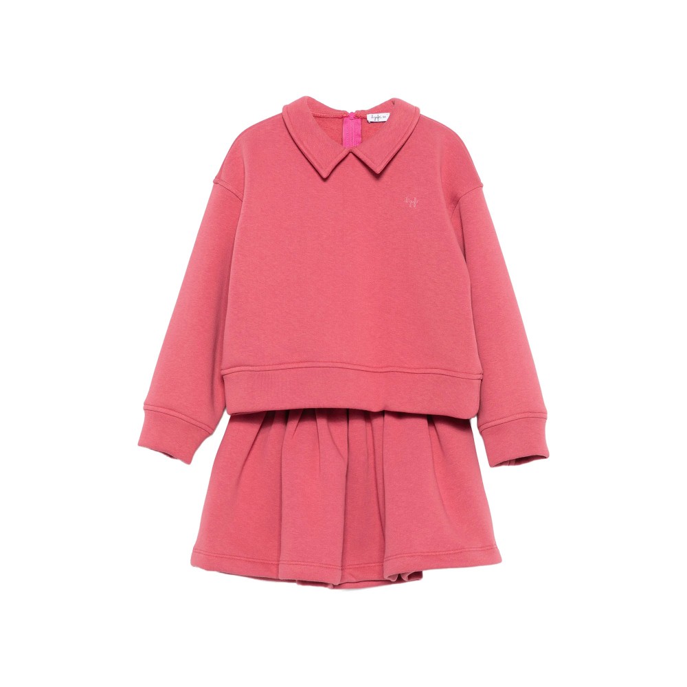 IL GUFO Completo rosa con...