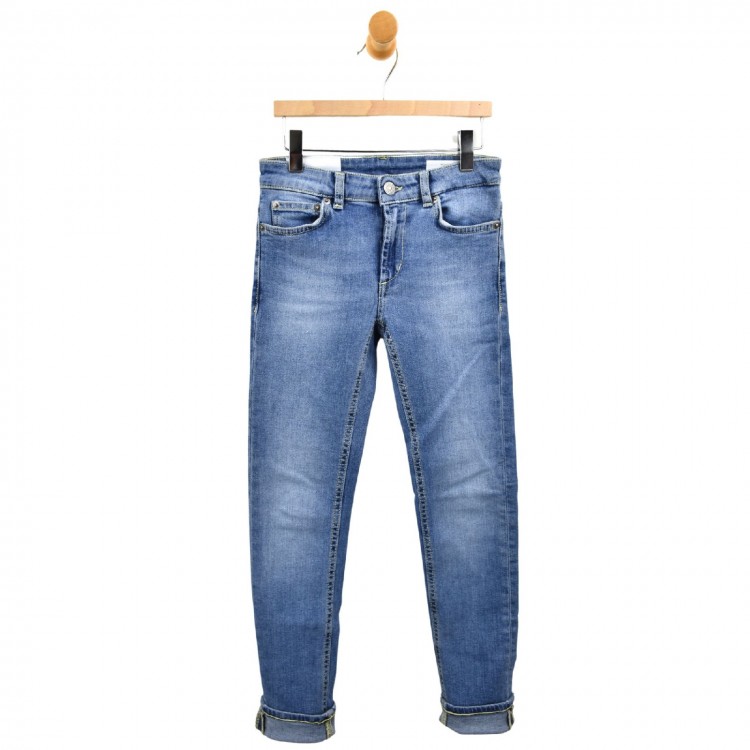 DONDUP PANTALONE MONROE.Denim Blu