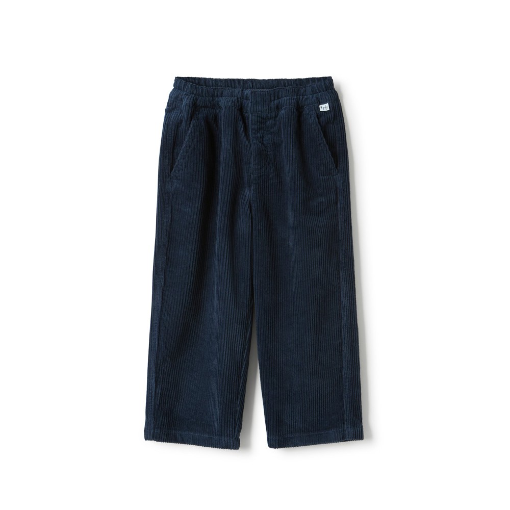 IL GUFO Pantaloni navy in...