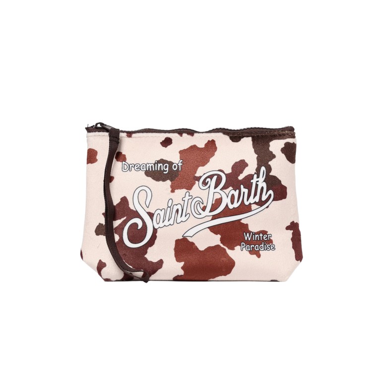 SAINT BARTH Pochette Aline marrone mucca bambina