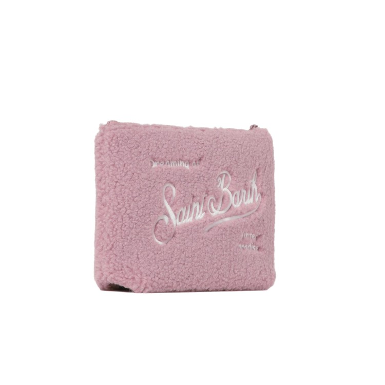 SAINT BARTH Pochette Aline teddy rosa bambina