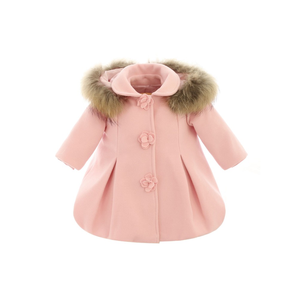 GASTONE Cappotto rosa con...