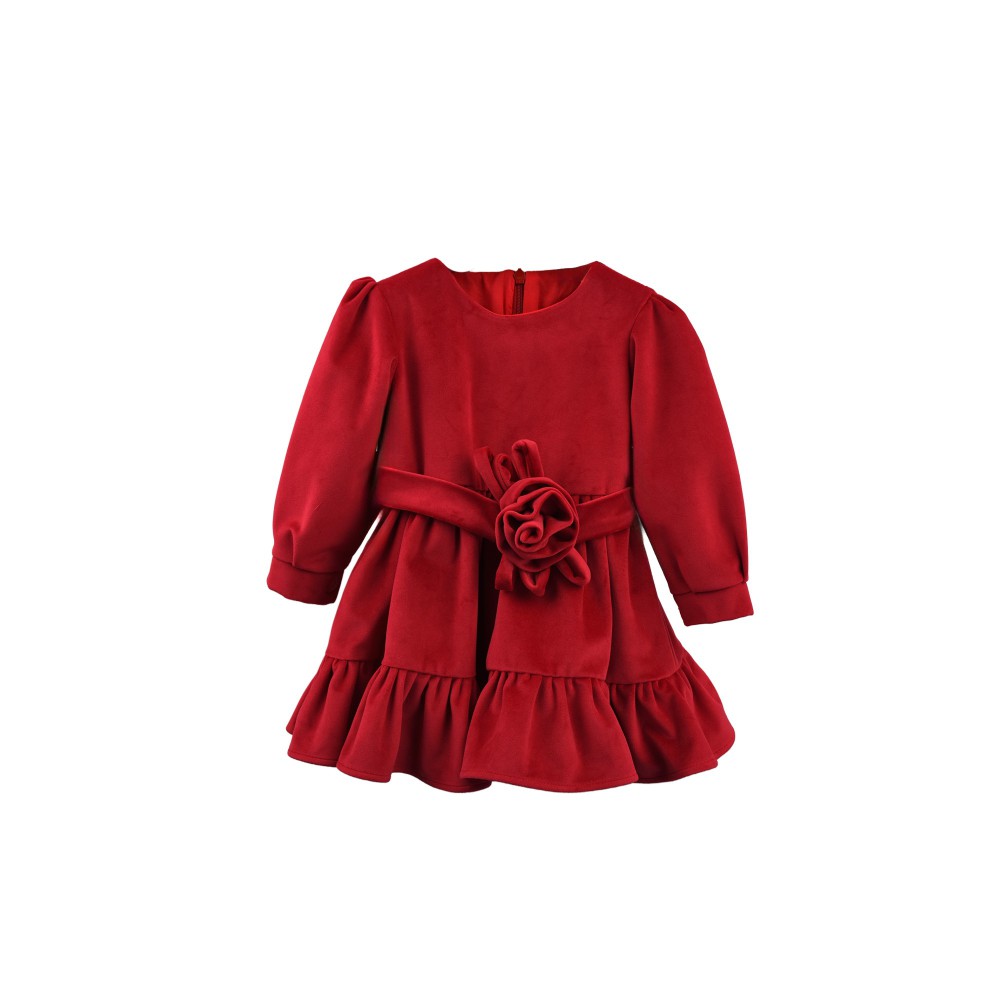 BUFI Abitino rosso volant...