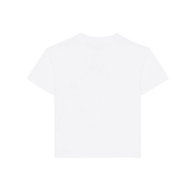 BALMAIN T-shirt bianca con logo bambini