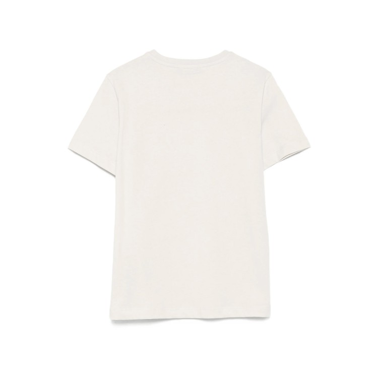 BALMAIN T-shirt beige con logo bambini