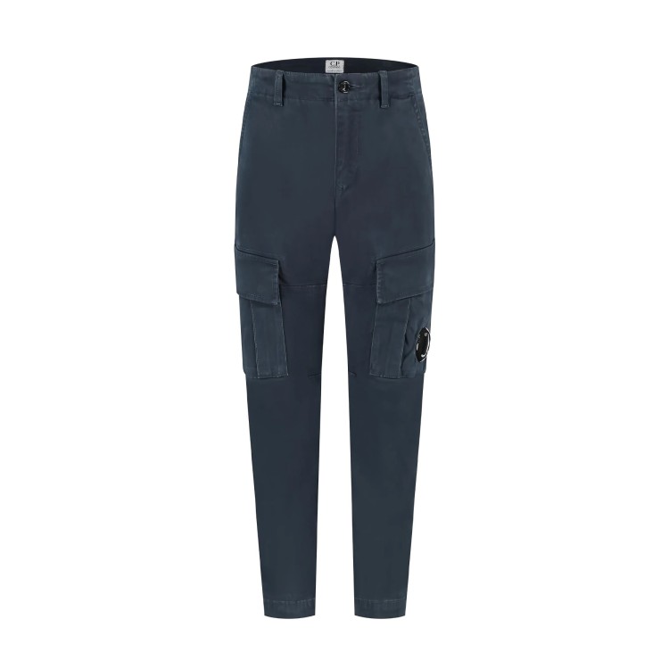 C.P. COMPANY Pantaloni blu cargo Lens bambino