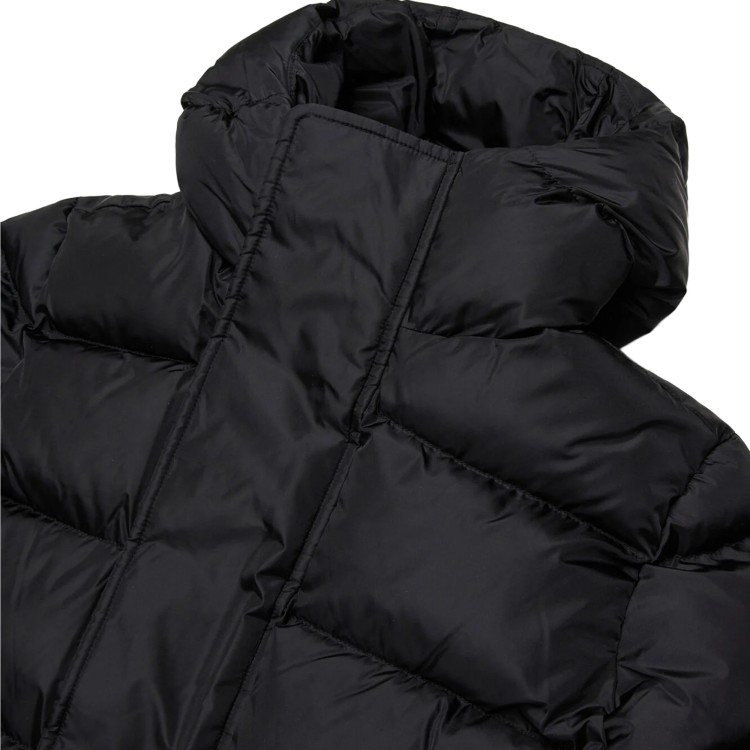 DSQUARED Giubbotto nero imbottito bambino