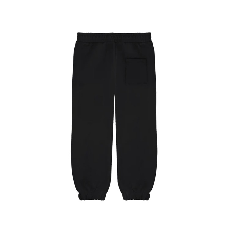 BARROW Pantaloni neri in felpa con logo bambini