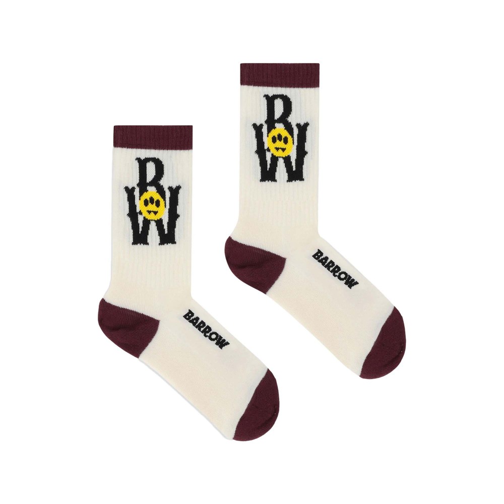 BARROW Calze crema con...
