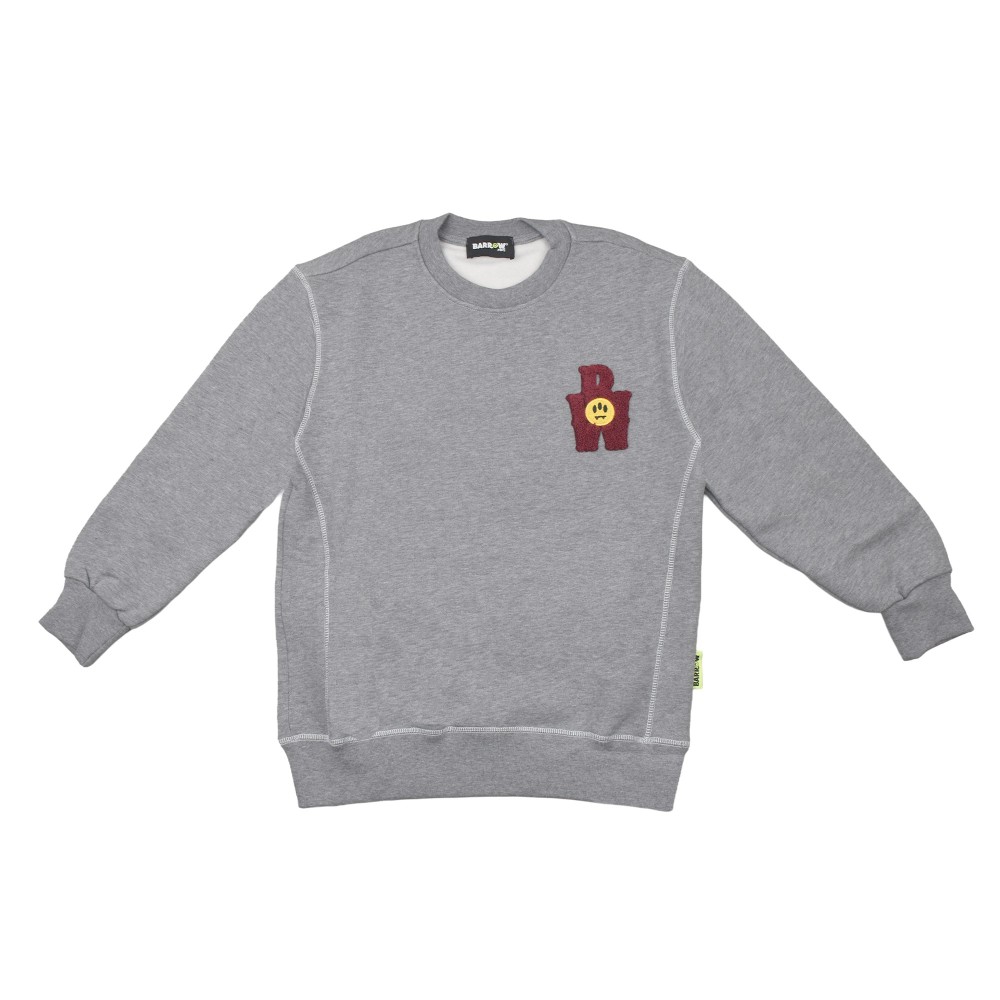 BARROW Felpa grigia...