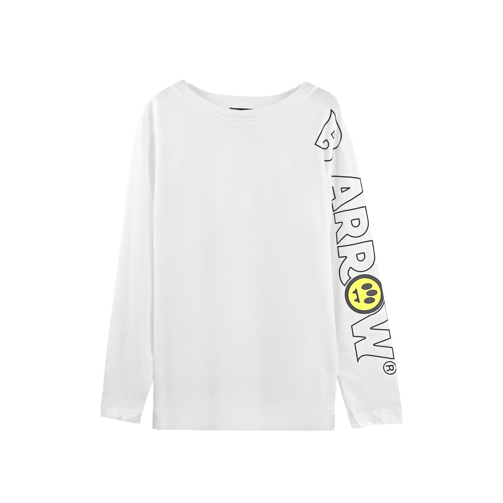 BARROW T-shirt bianca a...