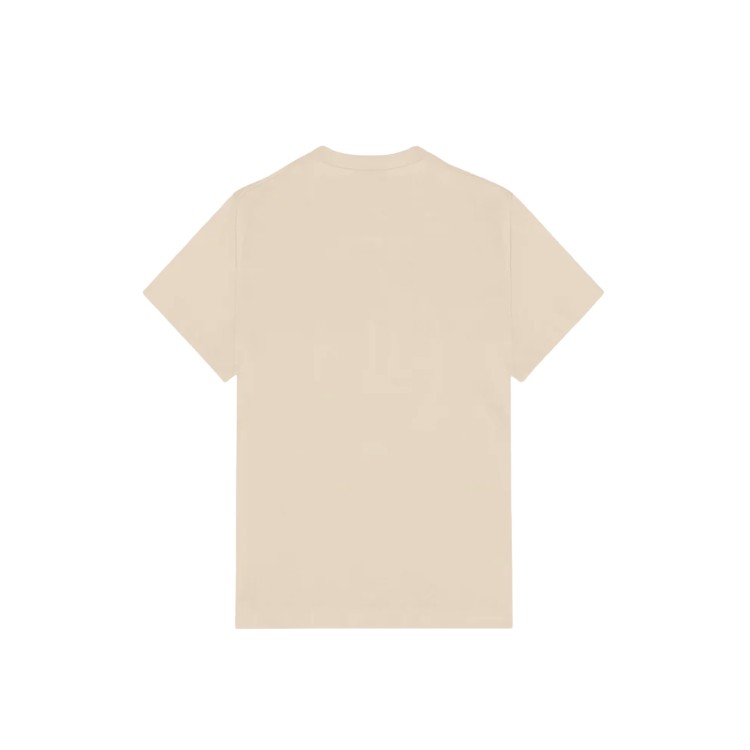 BARROW T-shirt crema con maxi logo bambini