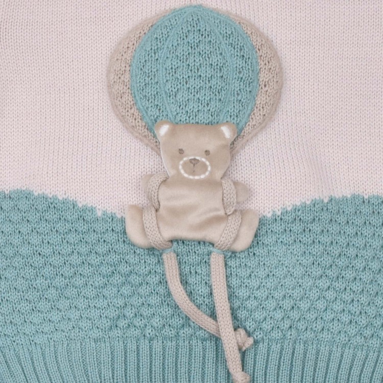 MARLU' Set 2 pezzi beige e salvia neonati