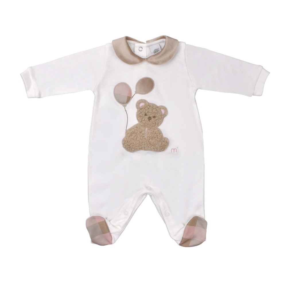 MARLU' Tutina bianca e rosa...