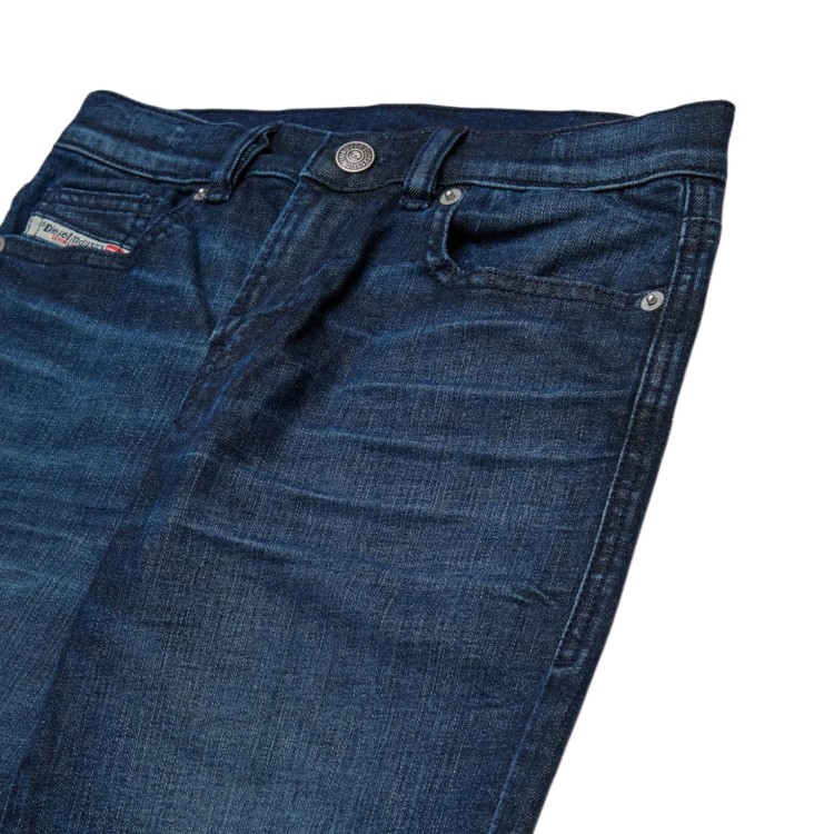 DIESEL Jeans D-Viker-J blu slavati bambino