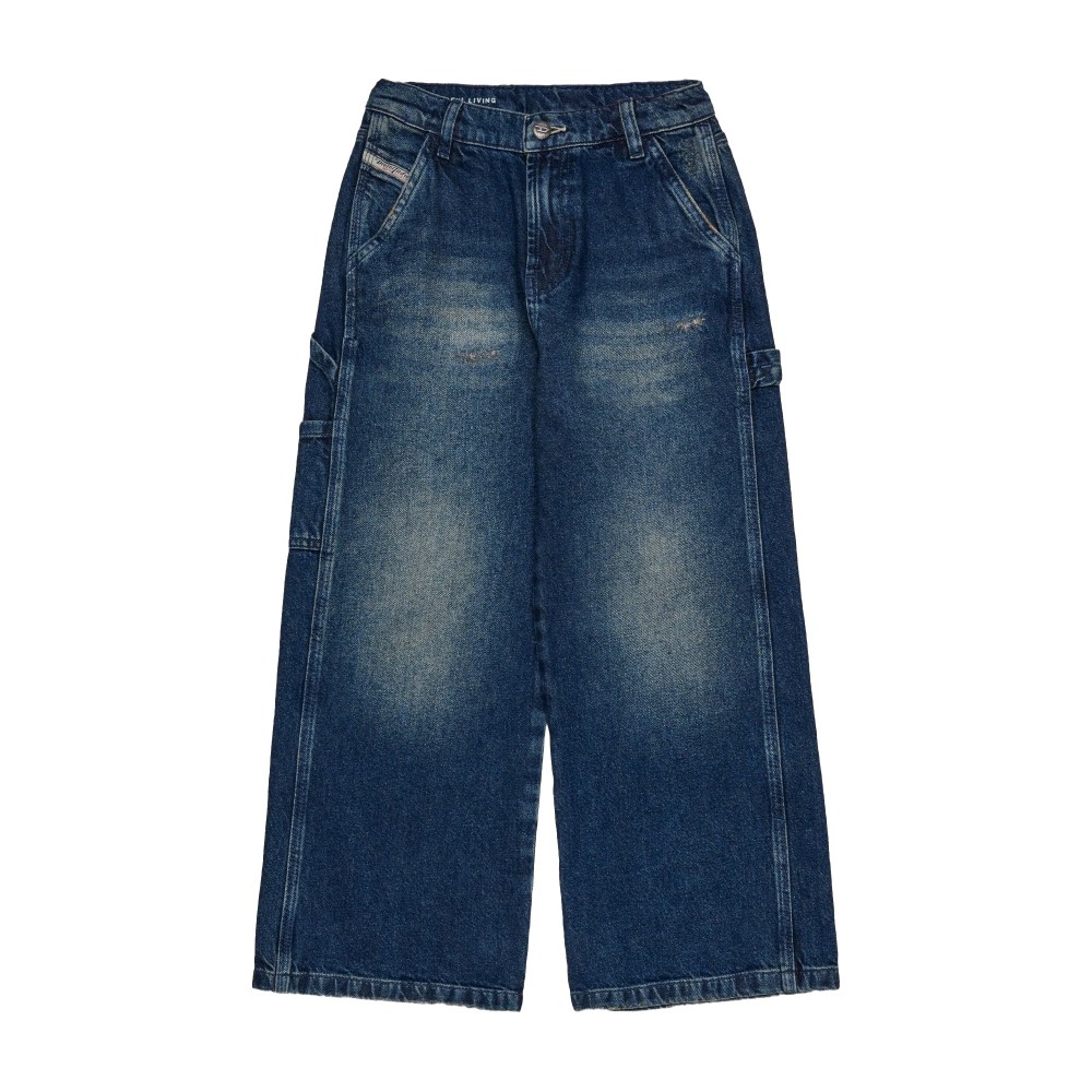 DIESEL Jeans scuri baggy...