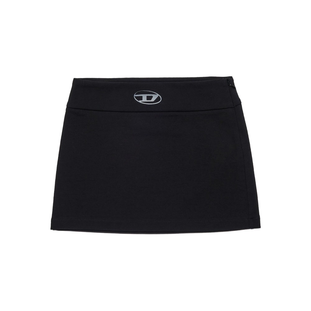 DIESEL Minigonna nera Gilea...
