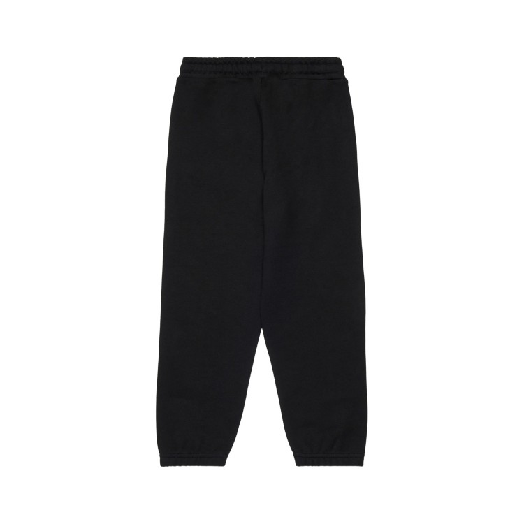 DIESEL Pantaloni neri sportivi con logo bambini