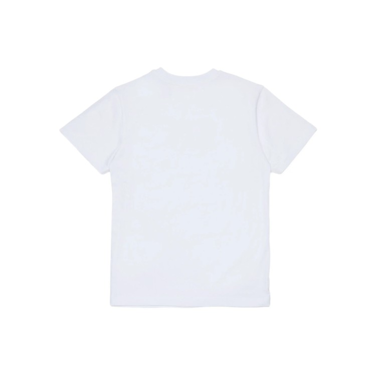 DIESEL T-shirt bianca con logo bambini