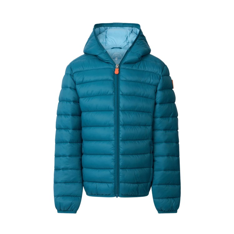 SAVE THE DUCK Giubbotto Dony turchese bambino