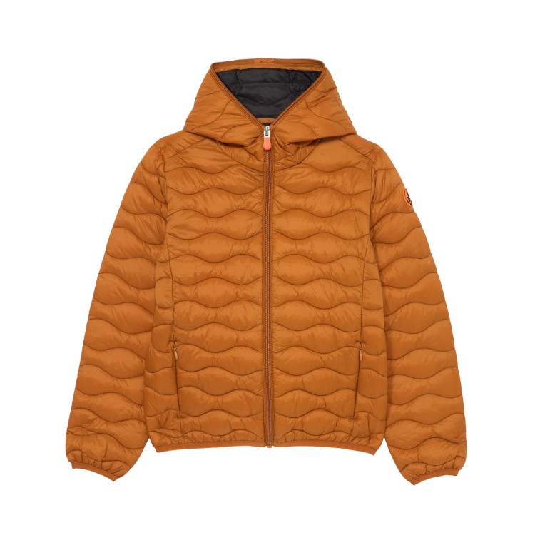 SAVE THE DUCK Giubbotto Baz arancione bambino