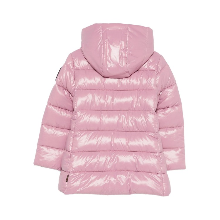 SAVE THE DUCK Giubbotto Kelli rosa lucido bambina