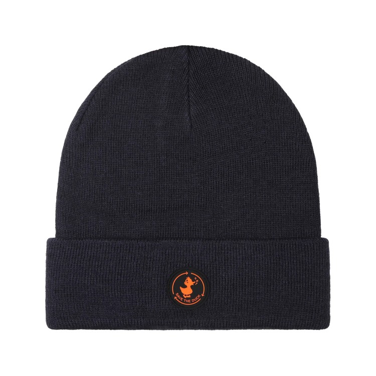 SAVE THE DUCK Cappello blu navy con logo bambini