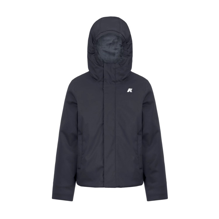 K-WAY Giubbotto blu con imbottitura leggera bambini