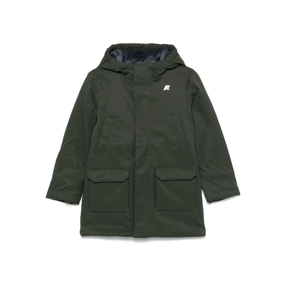 K-WAY Giacca verde con...