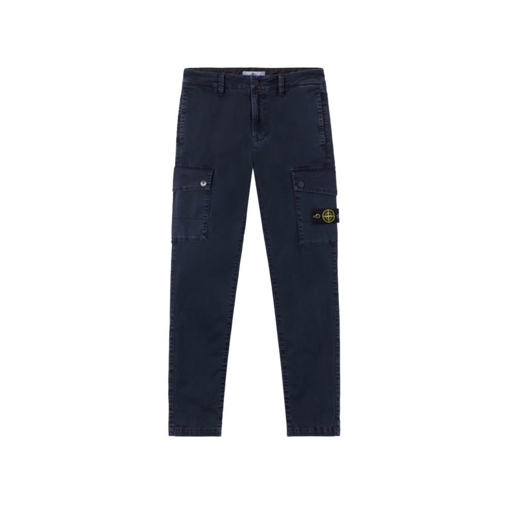 STONE ISLAND Pantaloni blu...