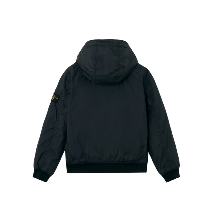 STONE ISLAND Giacca navy con cappuccio bambini